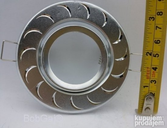 Rozetne za sijalice alu lim