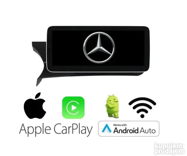 Multimedija mercedes c klasa w204 android,car play 10 inca