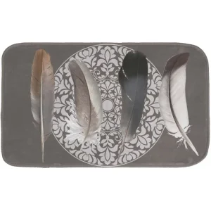 Douceur d'interieur Plumes Abana prostirka 45x75cm, mikrofib