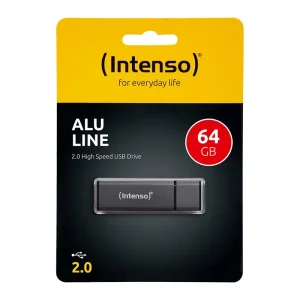 USB Fash drive INTENSO 64GB Hi-Speed USB 2.0 Alu Line  Alu-