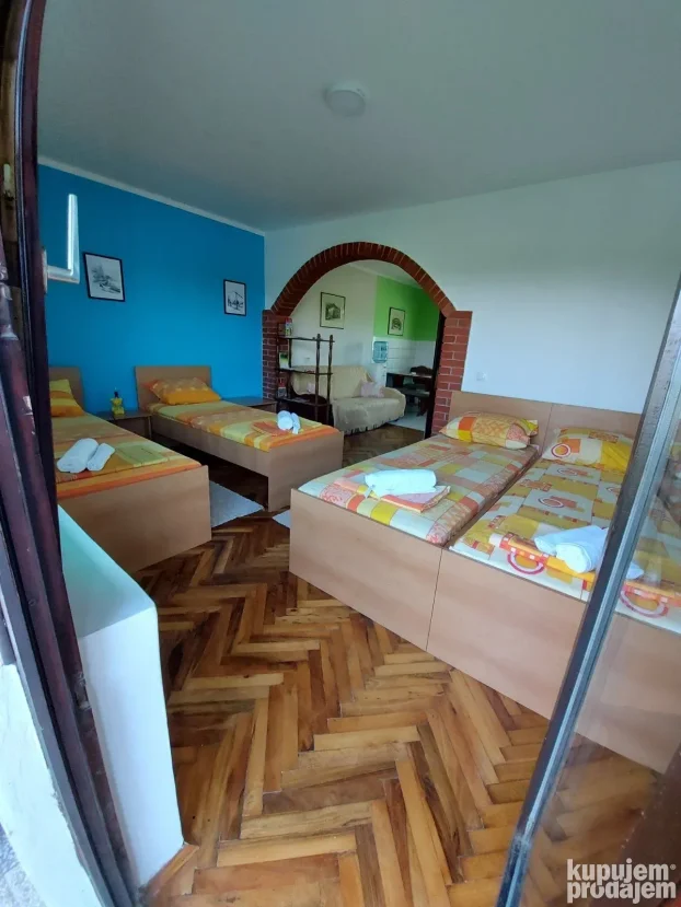 Srebrno jezero - Smestaj na obali