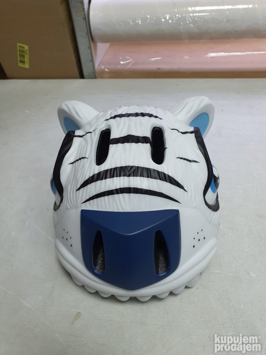 Dečija kaciga TIGAR bela 49-55cm #18