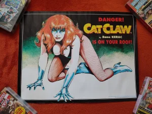 CAT CLAW stari poster - super retko