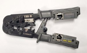 Krimp klješta za RJ45 konektore - klešta - tester kabla