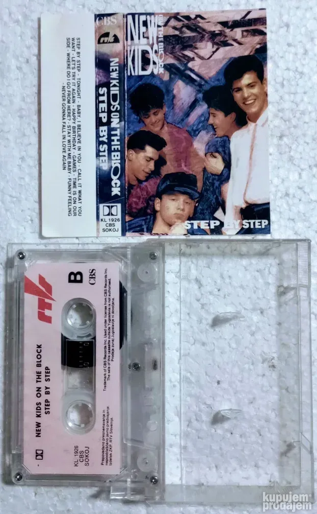 New Kids Of The Block-Step by step-kaseta
