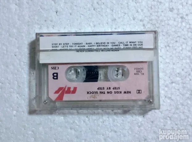 New Kids Of The Block-Step by step-kaseta