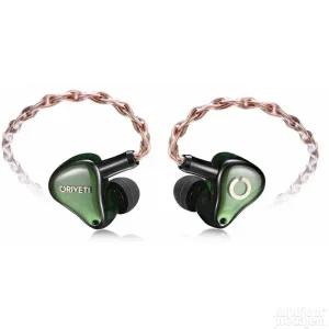 ORIVETI O800 High End 8 BA drive premium earphone green