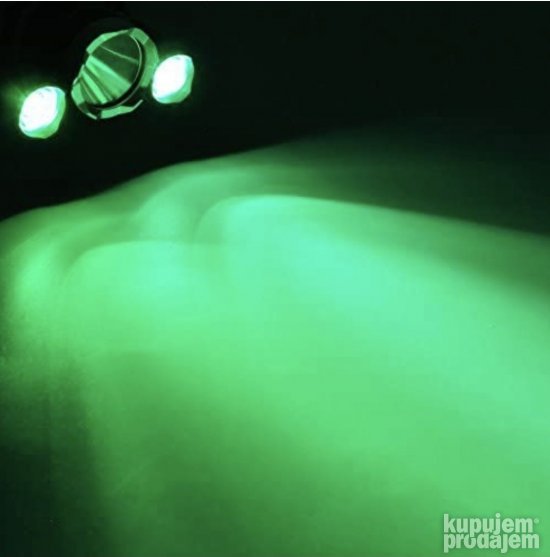 NAGLAVNA led lampa sa 3 svetla