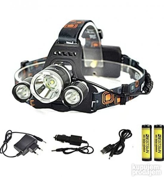 NAGLAVNA led lampa sa 3 svetla