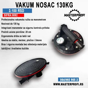 VAKUUM NOSAC sa pumpom i manometrom za  plocice