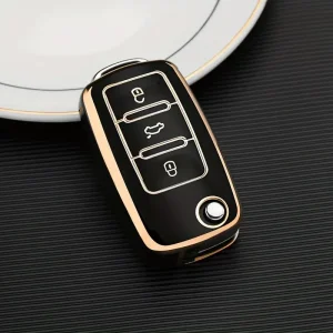 VOLKSWAGEN/ŠKODA/SEAT maska/futrola za ključeve GoldenBLACK