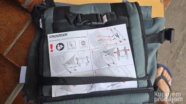 croozer sediste za riksu NOVO