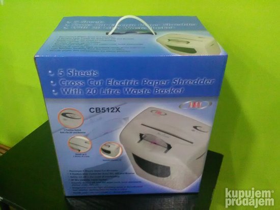 Unistivac papira i CD-ova MBL CB 512X