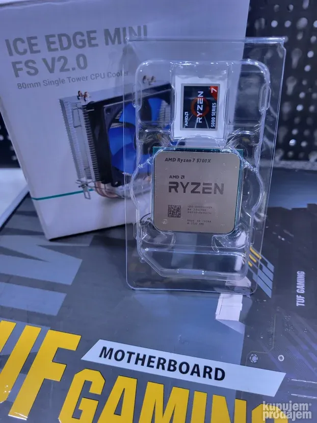 Ryzen 7 5700X+Asus Tuf B550 Gaming Plus+16gb ddr4 3600