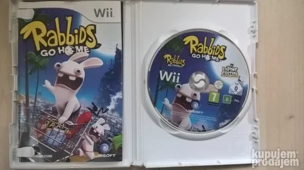 Rabbids Go Home Wii