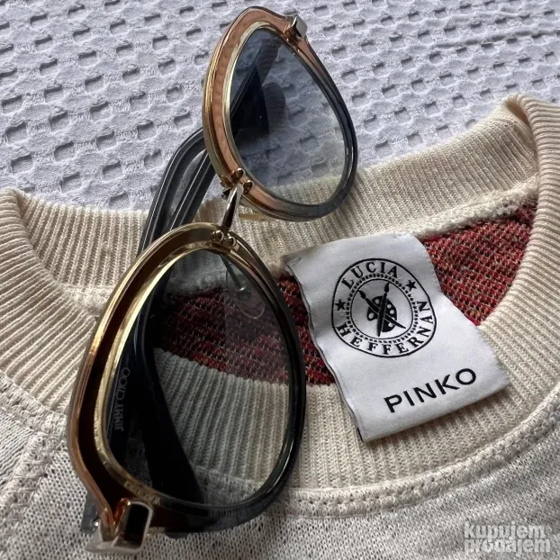 PINKO ORIGINAL zenski krem duks S