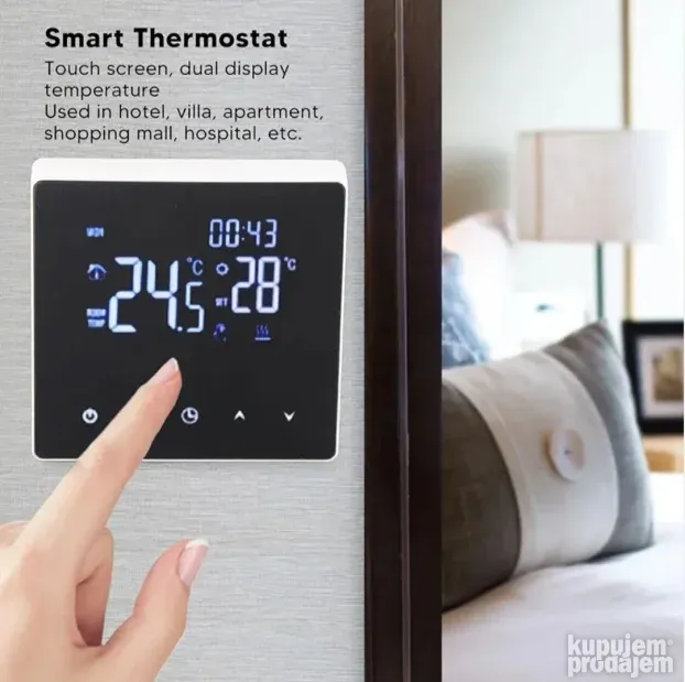 Wifi smart termostat K2MRH3A ,touch screen P