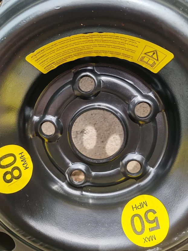 Rezervni tocak 17 5x112 Vw Skoda Seat Audi copavac