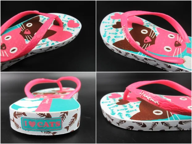 Ipanema I love cats dečije papuče japanke NOVO C386/  29.5