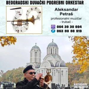 Solo truba,violina,hor,orkestar sahrane pogrebi