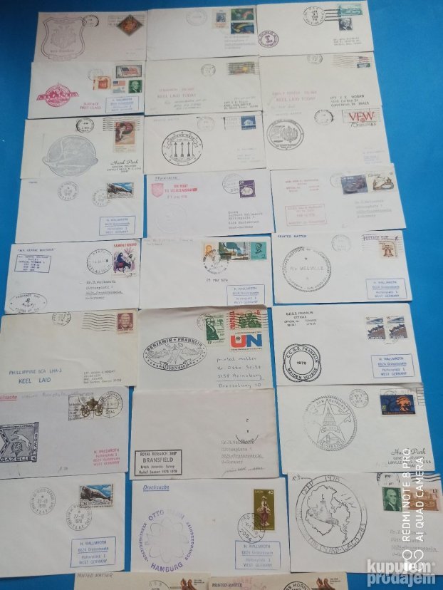 Set koverti USS/lansiranje raketa/US Marine