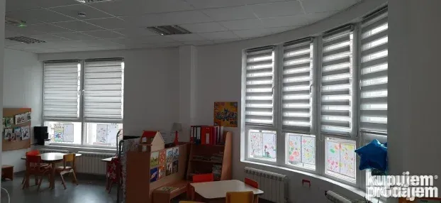 Zebra  zavese  BEZ BUŠENJA,  montiranje sa KUKICAMA