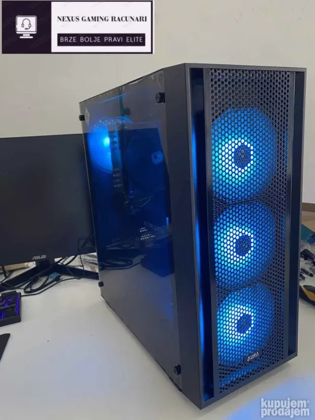 GAMING PC Ryzen 2700X GTX 1650 16GB/512GB SSD KupujemProdajem