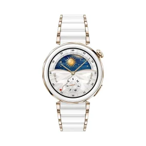 HUAWEI Watch GT 5 Pro 42mm ceramic strap white