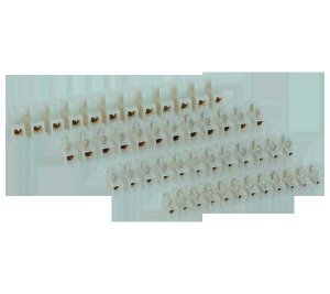 Luster klema 1.5mm2 bela