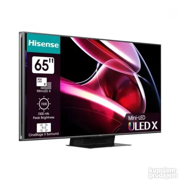 HISENSE 65UXKQ 65" black