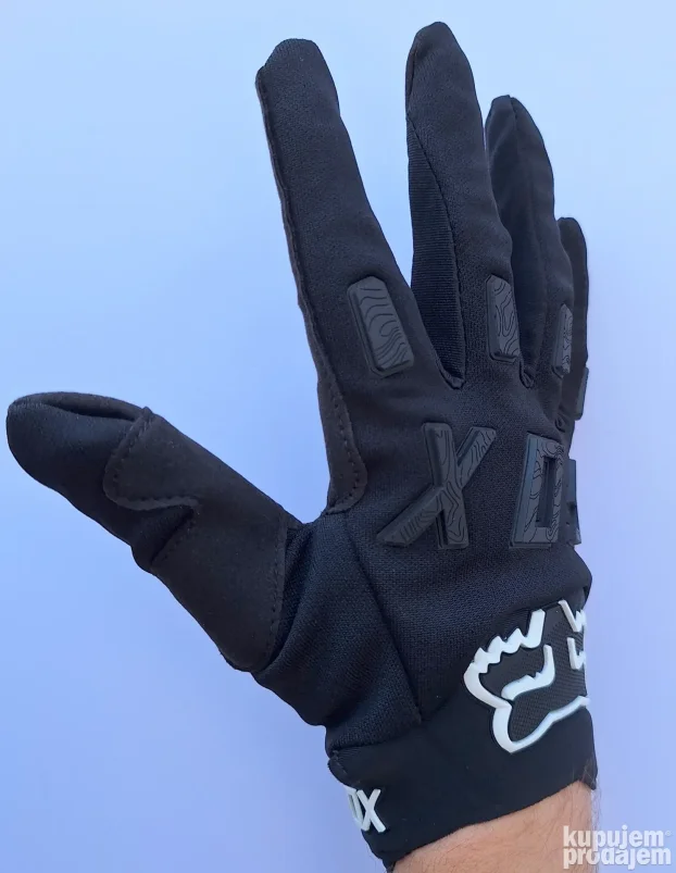 Rukavice Fox mod.03 crno - bele