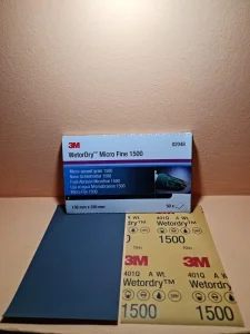 3M vodobrusni papir P-1500