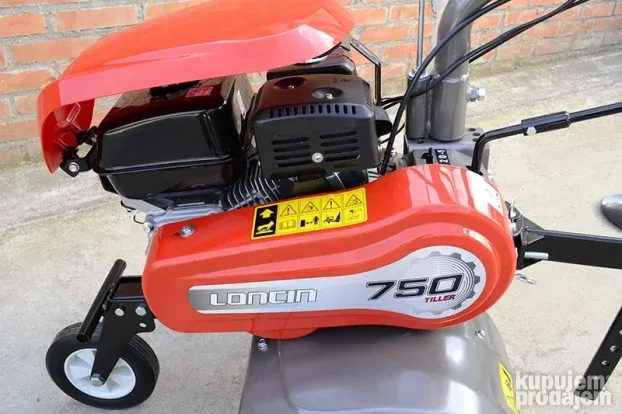 Kultivator sa frezom i točkovima Loncin 750 212 cm3 6KS