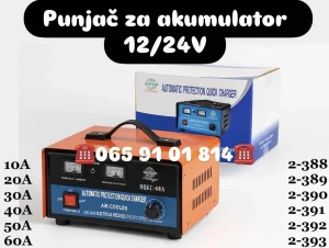 Punjač za akumulator 12V/24V do 60A