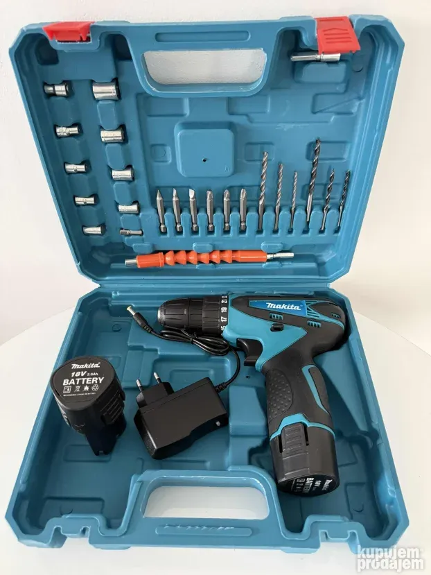 Aku srafilica-bušilica 18v -36v- 48v-88v Vise Modela NOVO