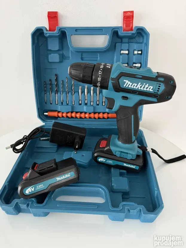 Aku srafilica-bušilica 18v -36v- 48v-88v Vise Modela NOVO