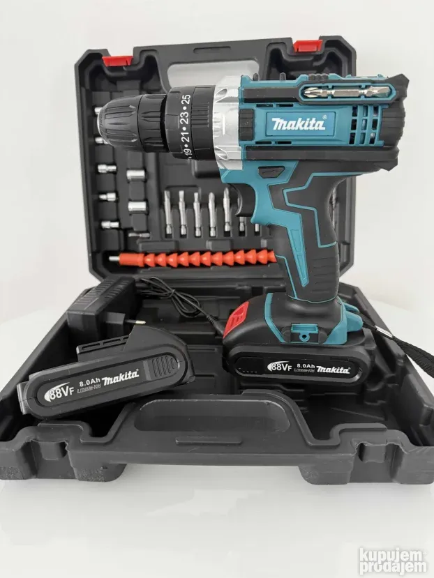 Aku srafilica-bušilica 18v -36v- 48v-88v Vise Modela NOVO