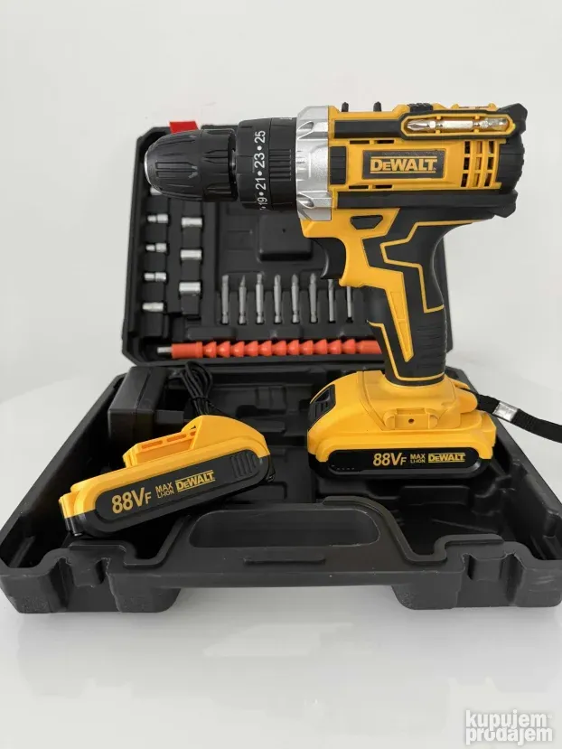 Aku srafilica-bušilica 18v -36v- 48v-88v Vise Modela NOVO