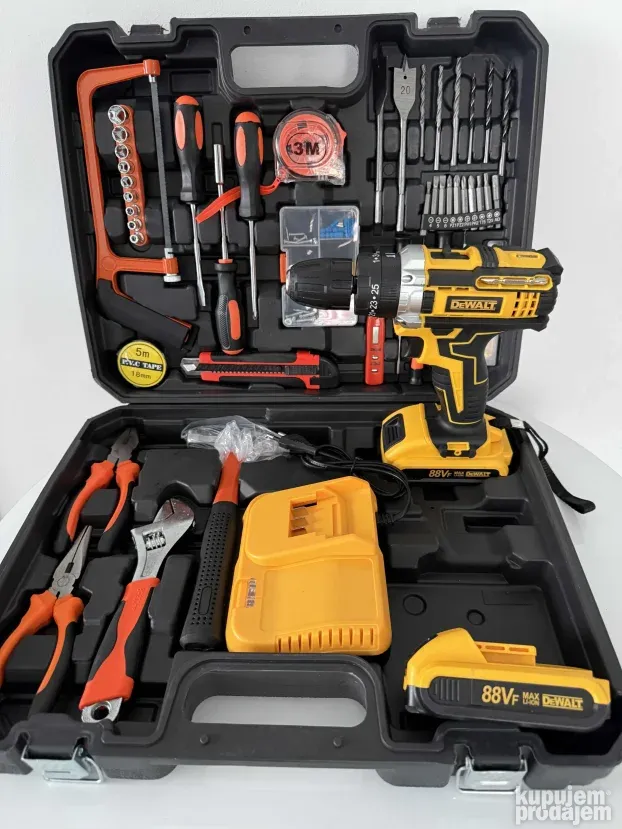 Aku srafilica-bušilica 18v -36v- 48v-88v Vise Modela NOVO