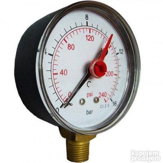 Manometar 0-6b/0-10b/0-16b/ 0-120c