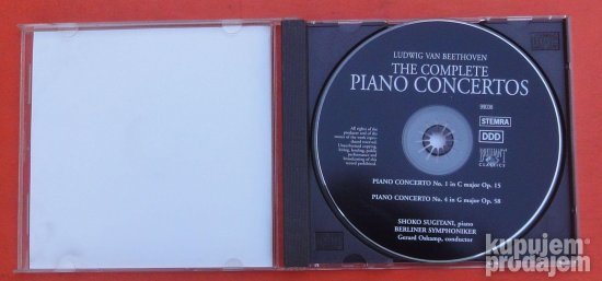 Beethoven Piano concertos No. 1 No. 4