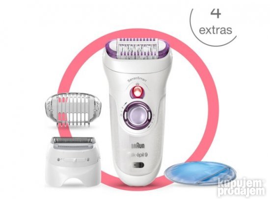 BRAUN Silk-epil 9 9-710 Wet & Dry epilator 4 accessory