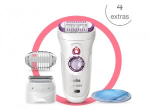 BRAUN Silk-epil 9 9-710 Wet & Dry epilator 4 accessory