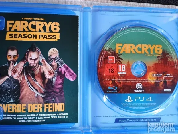 PS4 / PS5 - FarCry 6 i FarCry 5& FarCry 4 - Double Pack