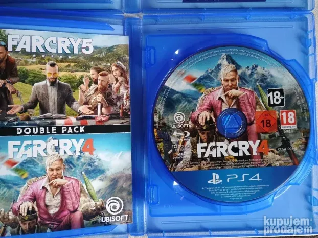 PS4 / PS5 - FarCry 6 i FarCry 5& FarCry 4 - Double Pack
