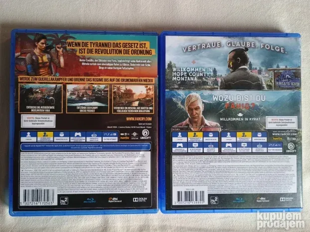 PS4 / PS5 - FarCry 6 i FarCry 5& FarCry 4 - Double Pack