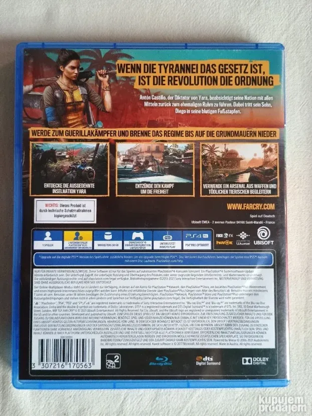 PS4 / PS5 - FarCry 6 i FarCry 5& FarCry 4 - Double Pack