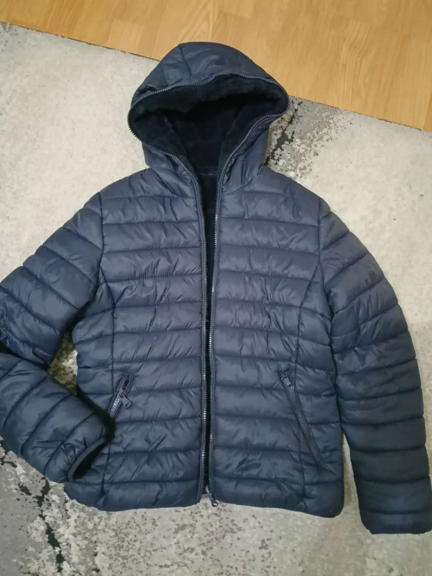 Zenska jakna topla sa dva lica L