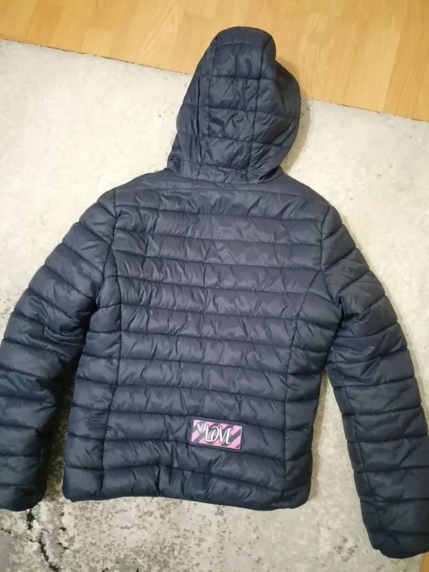 Zenska jakna topla sa dva lica L