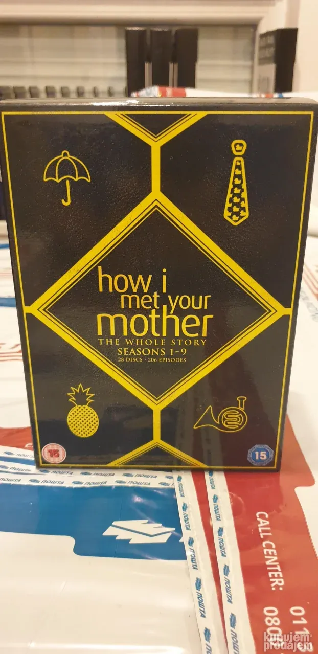 Kako Sam Upoznao Tvoju Majku DVD komplet serija 1-9